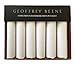 Geoffrey Beene Valet of 6 Handkerchiefs 100% Cotton White Gift Box Set