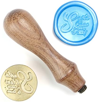 DesignOD Wax Seal Stamp - Santa Claus is Coming to Town