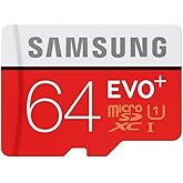 Samsung 64GB EVO Plus Class 10 Micro SDXC with Adapter 80mb/s (MB-MC64DA)