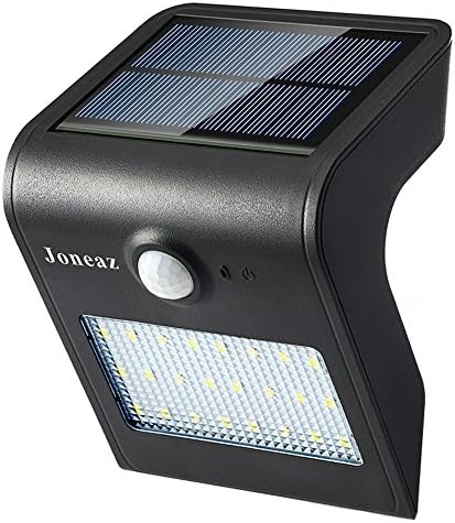 Solar Lights Outdoor Motion Sensor Waterproof Wireless Security Lamp for Garden Pathway Driveway Patio Yard Deck Stairs Pool Fence, 1 Pack, 24 LED