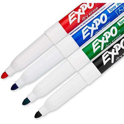Expo Fine Tip Dry Erase Markers (5-Pack) - Image 4