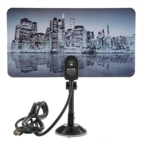 Digital Indoor TV Antenna Aerial HDTV DTV Box Ready HD Amazon.co.uk