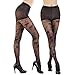 Women's Patterned Footed Tights Pantyhose 3pair or 2pair (One Size : XS to M, 20Denier Sheer Black 3Pair)