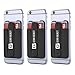 Cell Phone Wallet 3 Pack, Gear Beast Credit Card ID Holder with Stand Stick On Wallet for All Phones Including iPhone X Xr Xs Max 8 7 6S 6 Plus Galaxy S10 S10e S9 S8 Plus S7 S6 Edge Note 9 8
