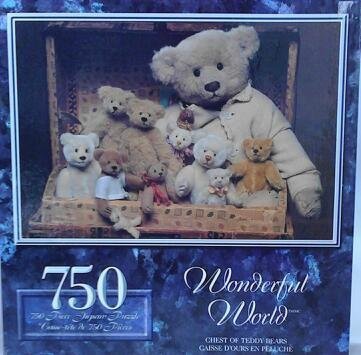 Chest of Teddy Bears 750 Piece Puzzle by Sure-Lox