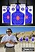 105-PACK Shooting Targets, High-Contrasting Blue & Red Colors Make it Easy to See Your Shots Land, Heavy-Duty Silhouette Paper Sheets - 150 Free Repair Stickers, Close to Wholesale Prices.