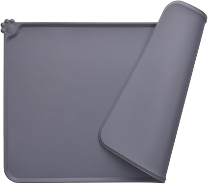 Grey dog food mat Clearance