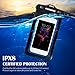 Floating Waterproof Case, Marnana Pouch Underwater Dry Bag with Sensitive PVC Touch Screen for Cellphone Up to 6.0