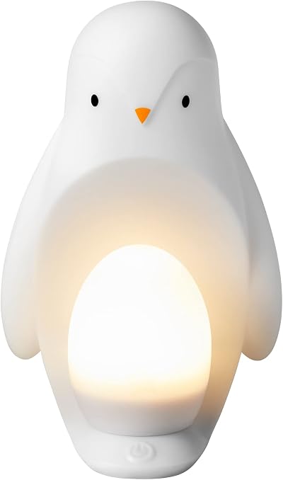 Tommee Tippee 2-in-1 Penguin Nursery Night Light Portable Egg USB Dimmable