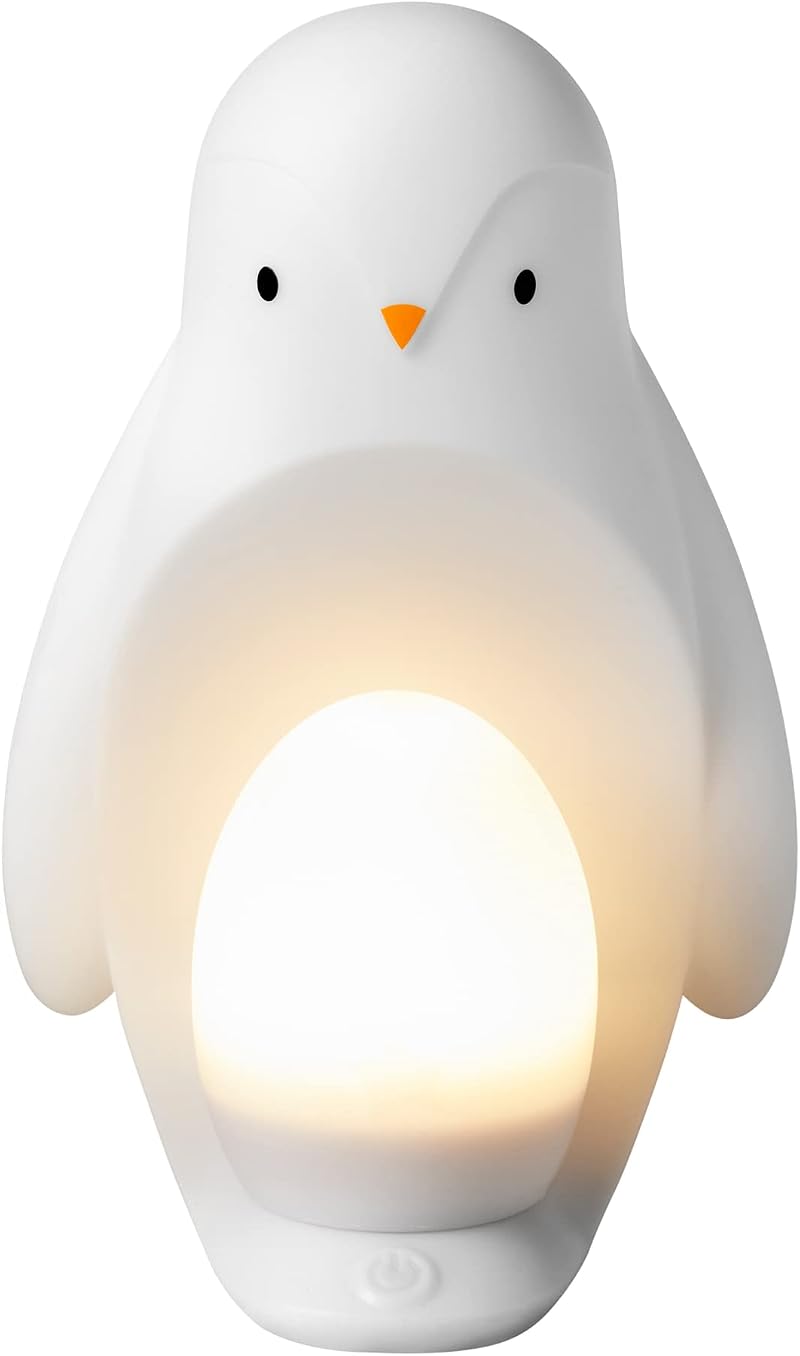 Tommee Tippee 2-in-1 Penguin Nursery Night Light Portable Egg USB Dimmable