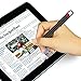 F-color Stylus Pen, 10 Pack Black Ink 2 in 1 Tablet Stylus Pens & Click Ballpoint Pens for Touch Screen, iPad iPhone X 8 7 6s 6s Plus 6 6 Plus 5 5s 5c, iPod, Android, Orange Green Blue Purple Red