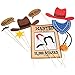 73 Piece Cowboy Theme Birthday Party Favor Bundle Pack for 12 Kids