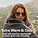 SORISON Large, Ultra Warm, Puffy Camping Blanket, Hammock Top Quilt and Stadium Blanket for Cold Weather, Weatherproof, Down Alternative
