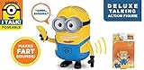 Despicable Me 3: Deluxe Talking Minion Action Figure - Dave with Banana