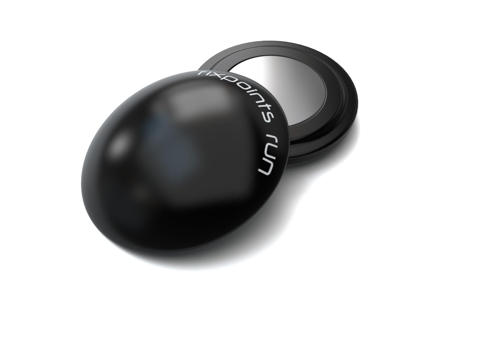 Fixpoints – magnetic start number mounting., Black