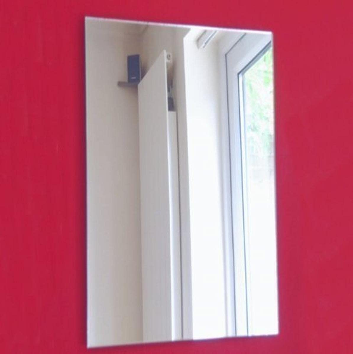 Rectangle Mirrors, Pack of 10, 5cm x 3cm each