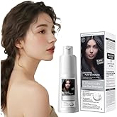 CNMOFAXIN Black Hair Dye Shampoo 3 in 1 For Men and Women - Permanent Color for Gray Coverage and Beard, Herbal Essence Natural Plant Instant Coloring Shampoo (Brown Black)