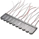 GEELYDA 12PCS CR2032 Battery Holder with Switch
