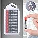 AAA Rechargeable Batteries, Rechargeable AAA Batteries 1100mAh High-Capacity AAA Batteries 1.2V Ni-MH Low Self Discharge (AAA-16Pack)