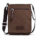 Ranboo Cross-body Bag Shoulder Bags Messenger Bag Mens Satchel for Travel Brown