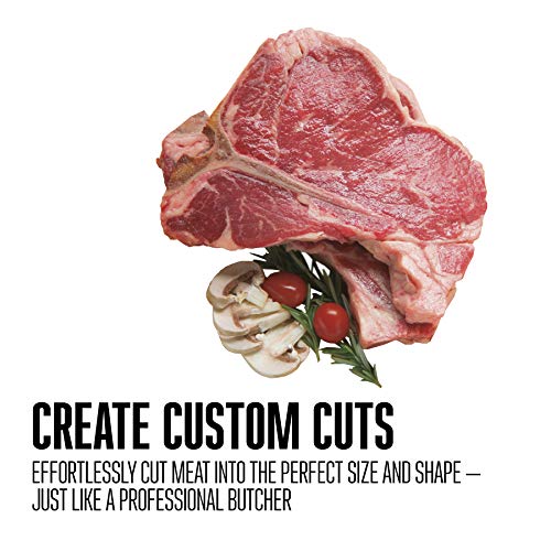 Weston Butcher Meat and Bone Saw with Stainless Steel Serrated Blade