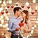 Valentines Day Decorations, Valentine Hanging Heart Swirl Decoration for Ceiling - Great for Anniversary, Wedding, Birthday, Bridal Shower, Bachelorette Party
