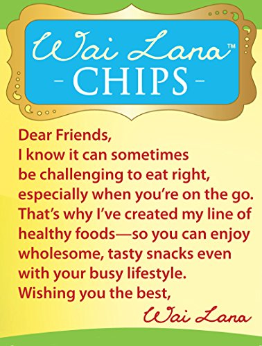 Wai Lana Cassava Chips | Gluten-Free, Vegan, 3 Ounce (Pack of 12) (Natural)