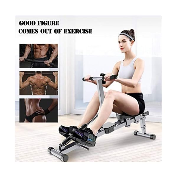 YANGLOU-Fitness Equipment Professional sportsHome Rowing Machine, IndoorRower, Rowing Machine Fitness, Folding with…