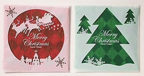 Amazon クリスマス ハンドタオル ダイヤ クリスマス タオル ハンカチ ギフト 1セット 0点 0点 Undersell アンダーセル 生活雑貨 通販