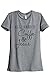 Thread Tank All I Need is Coffee Jesus Women's Relaxed T-Shirt Tee Heather Grey X-Large