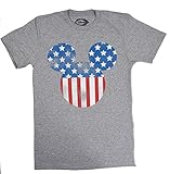 DIsney Mickey Mouse Americana Silhouette T-shirt