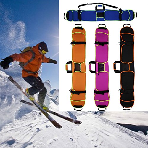 New Snow Board Skiing Ski Snowboard Bag Holdall Carry Case Shoulder Bag 145cm - Rose Red, 145cm