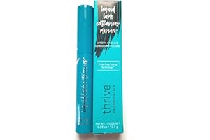 THRIVE CAUSEMETICS Liquid Lash Extension Mascara Crystal Brown, Long-Lasting, Dramatic Extension, Smudge-proof, Hypoallergenic Formula .38oz