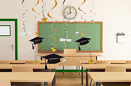 5 Graduation+Supplies+Decorations+Mortarboards+Ornaments