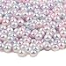 MOMOFULL Undrilled Art Faux Loose Pearls Vase Filler No Holes Makeup Brushes Holder Decorations 6mm Pink Beads for Jewelry Making Crafts, 1000 Piece