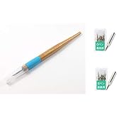 Tachikawa Comic Pen Nib Holder(T-40) + Zebra Comic G Model Chrome Pen 10 Nibs(PG-6C-C-K) x2 Set