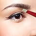 Premium Steel Slant Tweezers – To Perfectly Shape Eyebrows & For Clear, Smooth Skin – Stress-Free Beauty Routine & Medical Splinter Remover – Stainless Steel - Calibrated Tension - Includes Free Pouch