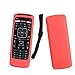 SIKAI Remote Case for Vizio XRT112 / XRV4TV Smart TV Remote Skin-Friendly Silicone Cover for Vizio XRT112 / XRV4TV Remote Control Shockproof Anti-Lost with Remote Loop (Red)