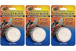 Zoo Med (3 Pack Aquatic Turtle Banquet Block (Giant)