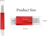 POHOVE 32GB USB C Flash Drive 2-in-1 OTG Pendrive for Android Samsung Macbook view 7