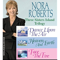 Nora Roberts Three Sisters Island Trilogy book cover Nora Roberts Three Sisters Island Trilogy book cover