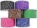 RAM-PRO Paisley Series Heavy-Duty Duct Tape | Assorted Colors Pack of 6 Rolls, 1.88-inch x 5 Yard – Colors Included: Black, Green, Purple, Blue, Brown & Pink.
