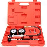 Cheesea New Heavy Tu-21 Cylinder Leakage Leak Detector Engine Compression Tester Gauges Set