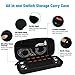 Carrying Case for Nintendo Switch Lite, Y Team Switch Lite Case with 10 Game Cartridge Storage Holders and 1 Tempered Screen Protector for Nintendo Switch Lite Console and Accessories (Black)thumb 2