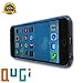 QuGi iphone 6 Case Air Cushioned Transparent Hybrid Bumper Case for the Apple iPhone 6 (4.7in) ●Crystal Clear “Liquid Skin” Smartphone Accessory ●Ultra Slim Cell Phone Protection That Increases Grip To Prevent Drops & Slips ●Made With Anti-Scratch TPU Technology
