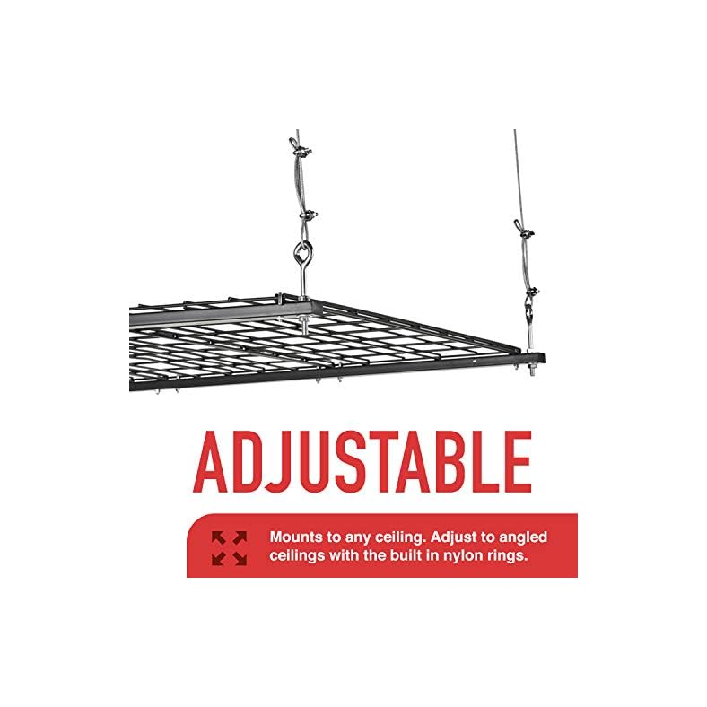 Racor PHLR, Garage Ceiling Storage Rack Lift The Best Winch