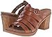 Dansko Women's Dina Slide Sandal, Camel Full Grain, 40 EU/9.5-10 M US