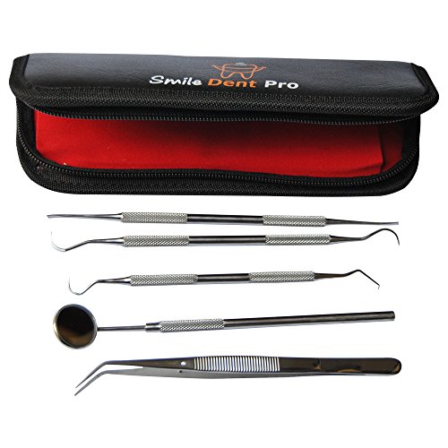 Dental Tools Smile Dent Pro Kit, Stainless Steel Dental Scaler, Mouth