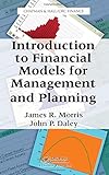 Introduction to Financial Models for Management and Planning (Chapman & Hall/CRC Finance)