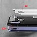 FaDream for Xiaomi Redmi Note 7 / Redmi Note 7 Pro Case, 2 in 1 Shockproof Hybrid Dual Layer Heavy Duty Protective Cover with Tempered Glass Screen Protector(Black)